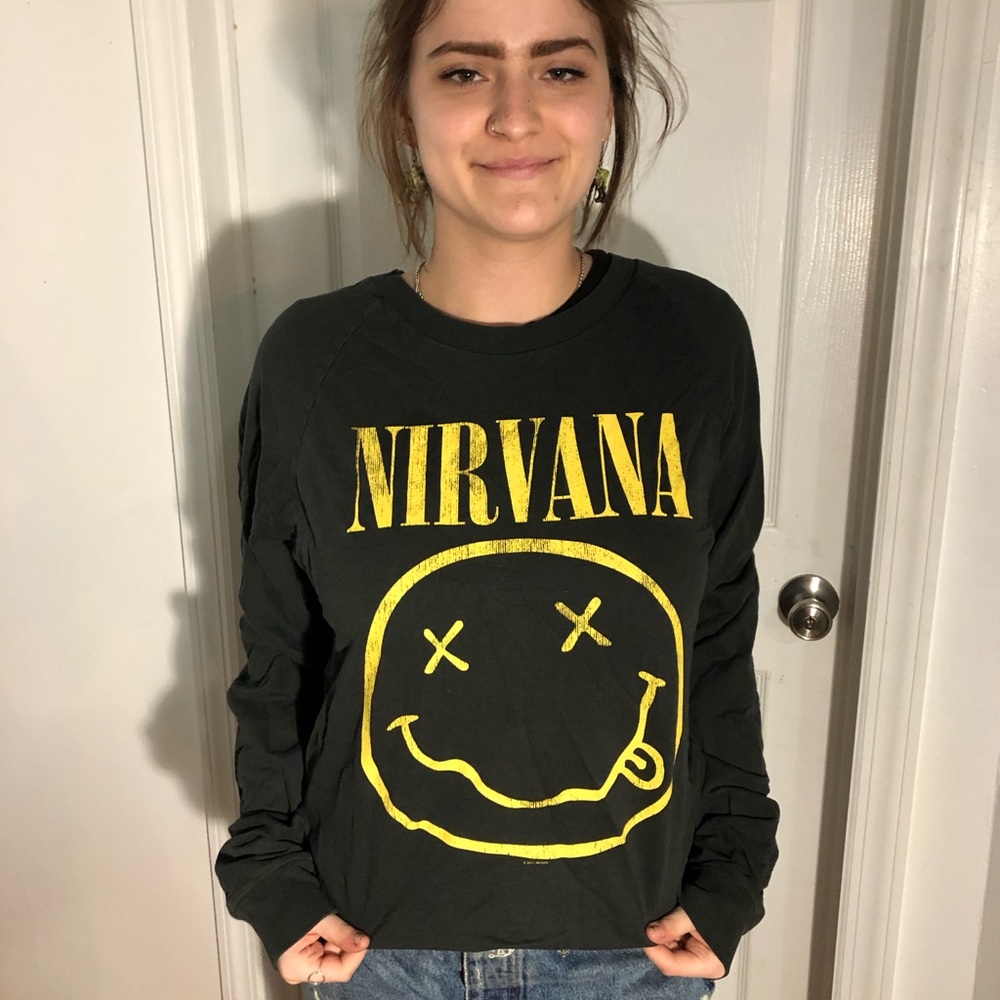 Nirvana OG Band Tee Crewneck